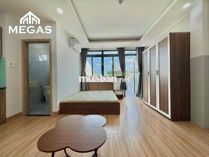 CHO THUÊ STUDIO BAN CÔNG RỘNG 40m2 NGAY LOTTE MART GÒ VẤP