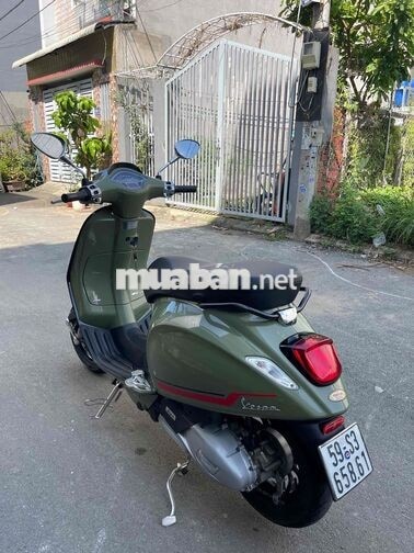 Piaggio Vespa Sprint 2022 S 28.000 km Xanh rêu
