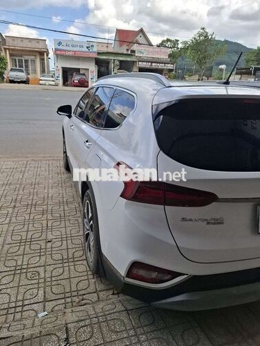Hyundai SantaFe Premium dầu 2 cầu 2019 Trắng