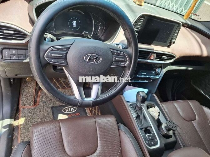 Hyundai SantaFe Premium dầu 2 cầu 2019 Trắng