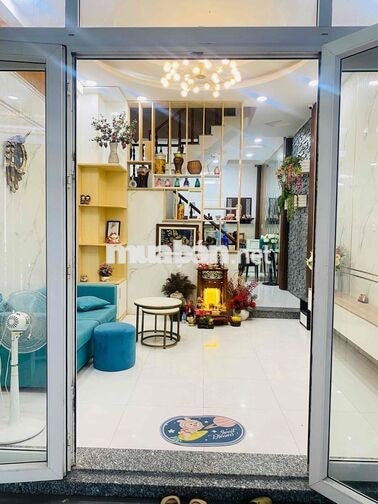 NHÀ PHỐ TX25 FULL NỘI THẤT TRỆT 3 LẦU 4PN 4WC PHÒNG THỜ