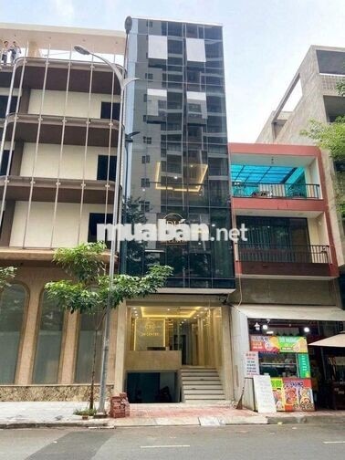 CHO THUÊ TÒA NHÀ ỐP KÍNH - 8A HOA SỨ, P.2, Q.Phú Nhuận - TM-HẦM-SUỐT