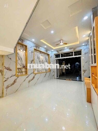 cho thuê nhà phố tô Ngọc Vân q12 dt 4*17  4p ngủ giá 12tr