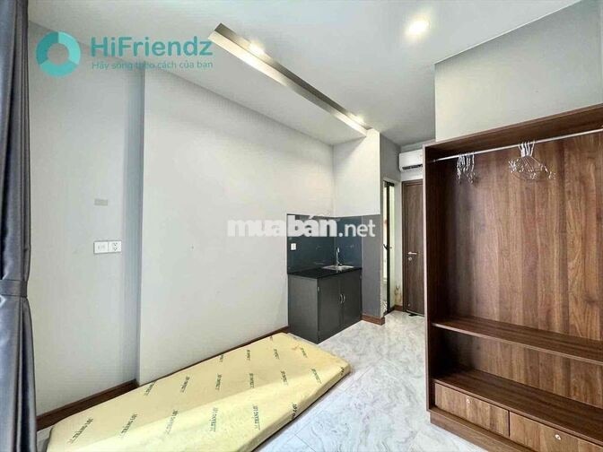 STUDIO BAN CÔNG ĐÓN NẮNG SIÊU ĐẸP - THANG MÁY, FULL NỘI THẤT GẦN Q5 Q8