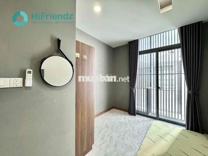 STUDIO BAN CÔNG ĐÓN NẮNG SIÊU ĐẸP - THANG MÁY, FULL NỘI THẤT GẦN Q5 Q8