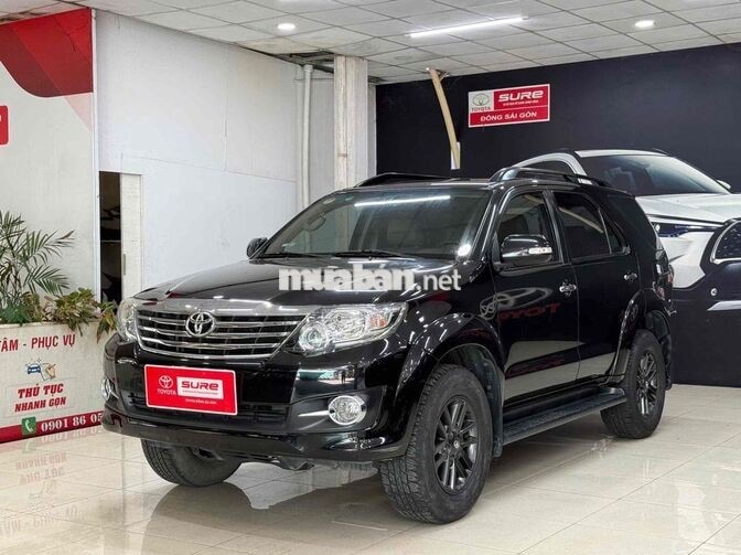 Bán Fortuner 2015 Xăng Tự động 157000 km Đen
