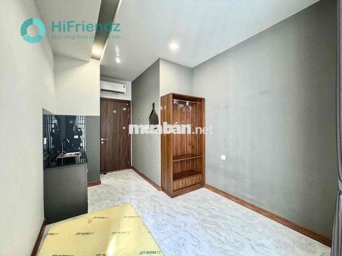 STUDIO BAN CÔNG ĐÓN NẮNG SIÊU ĐẸP - THANG MÁY, FULL NỘI THẤT GẦN Q5 Q8