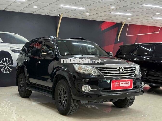 Bán Fortuner 2015 Xăng Tự động 157000 km Đen