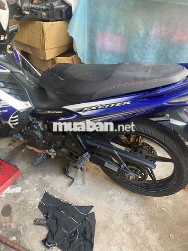 Yamaha Exciter Côn tay màu Trắng xanh