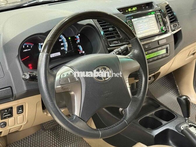 Bán Fortuner 2015 Xăng Tự động 157000 km Đen