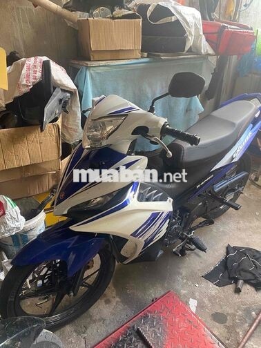 Yamaha Exciter Côn tay màu Trắng xanh