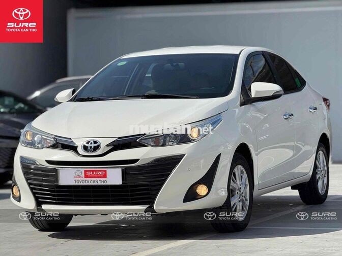 Toyota Vios G 2020 Trắng xe gia đình chủ chạy kĩ