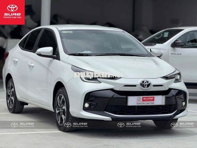 Toyota Vios E CVT 2025 Trắng 21.000 km