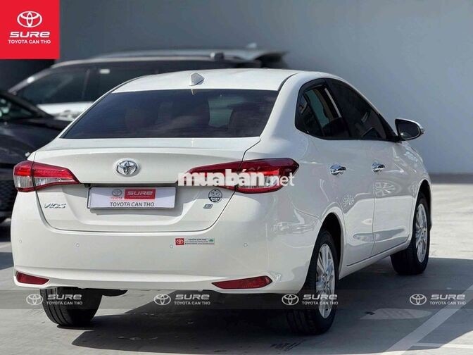 Toyota Vios G 2020 Trắng xe gia đình chủ chạy kĩ