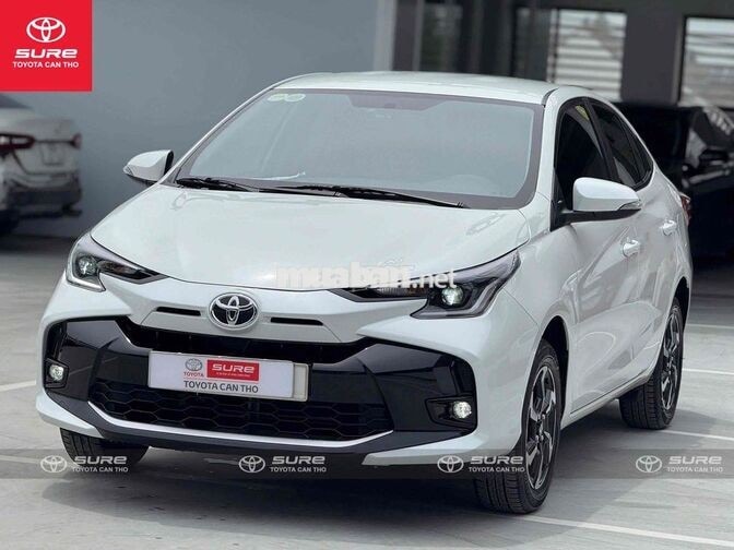 Toyota Vios E CVT 2025 Trắng 21.000 km