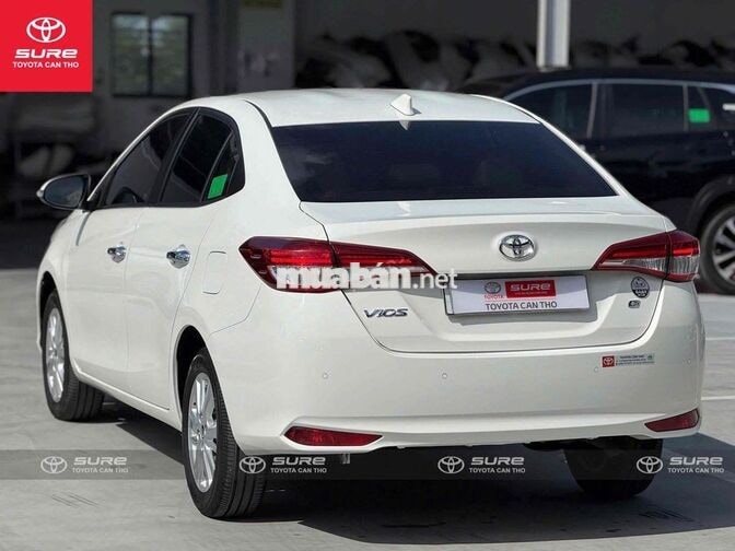 Toyota Vios G 2020 Trắng xe gia đình chủ chạy kĩ