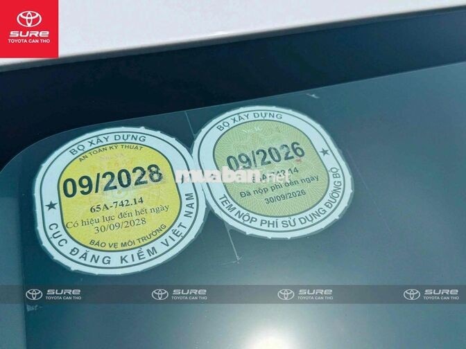 Toyota Vios E CVT 2025 Trắng 21.000 km