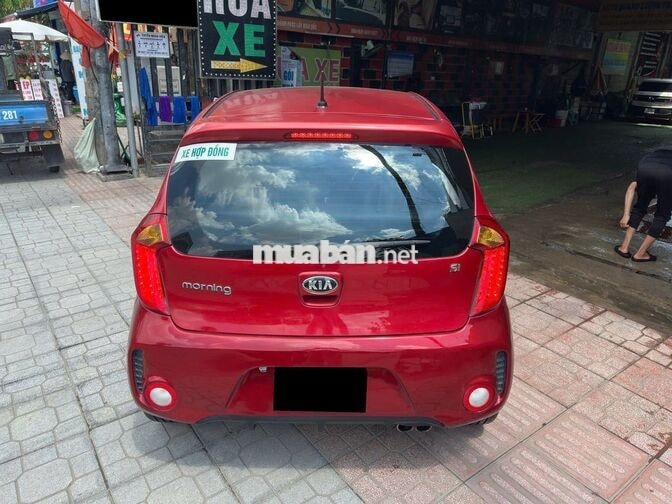 Kia Morning Si AT 2017 91.000 km Đỏ