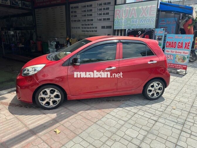 Kia Morning Si AT 2017 91.000 km Đỏ