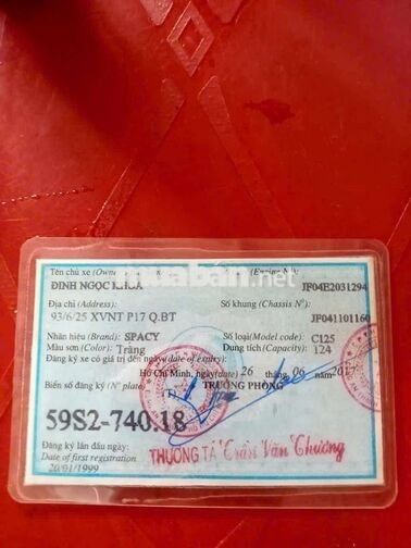 HONDA SPACY 1999 MÀU TRẮNG