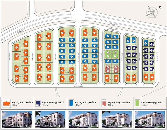 Cho thuê biệt thự Vinhomes Tân Cảng, 275m2, 4 tầng, nhà trống - 250tr/