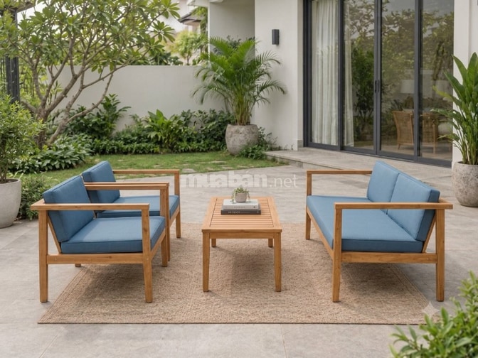 Thanh lý dọn kho giá CHỈ 2500K bộ Sofa gỗ xuất Mỹ nguyên thùng