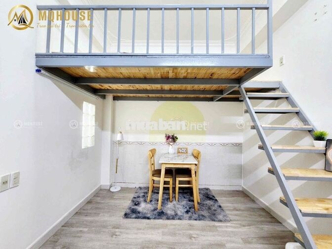 🔥CHO THUÊ PHÒNG DUPLEX GÁC FULL NỘI THẤT – CÓ THANG MÁY, CỘNG HOÀ🔥