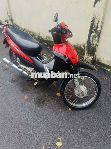 Honda Wave 50cc màu Đỏ Đen Bạc