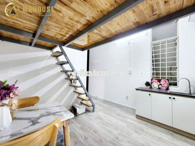 🔥CHO THUÊ PHÒNG DUPLEX GÁC FULL NỘI THẤT – CÓ THANG MÁY, CỘNG HOÀ🔥