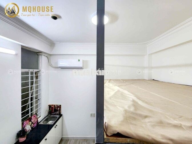 🔥CHO THUÊ PHÒNG DUPLEX GÁC FULL NỘI THẤT – CÓ THANG MÁY, CỘNG HOÀ🔥