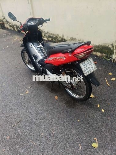 Honda Wave 50cc màu Đỏ Đen Bạc