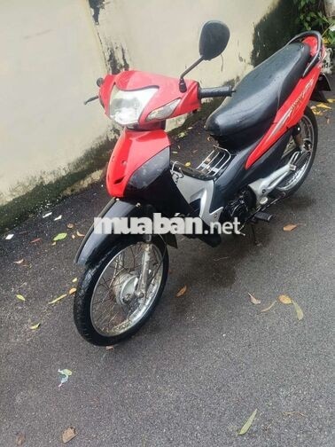 Honda Wave 50cc màu Đỏ Đen Bạc
