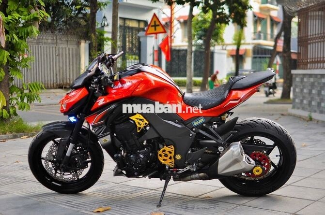 Kawasaki Z1000 2017 20452 km màu Đỏ
