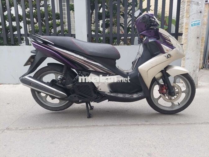 Yamaha Nouvo 5 Fi Tím Vàng kem