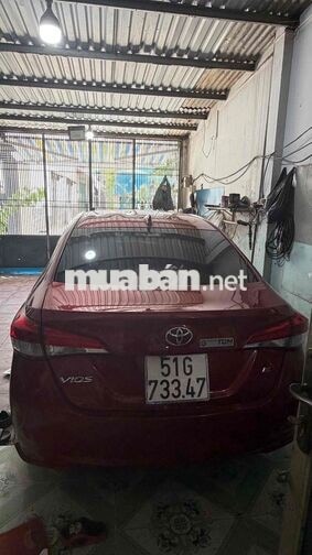 Toyota Vios E CVT 134733 km Đỏ