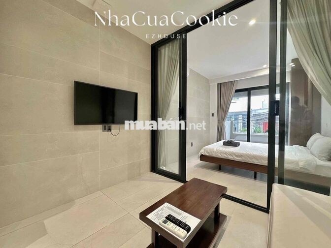 CĂN HỘ 1PN BAN CÔNG FULL NỘI THẤT CỰC NGON NGAY KHU SÂN BAY, GIÁP PN