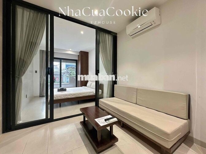 CĂN HỘ 1PN BAN CÔNG FULL NỘI THẤT CỰC NGON NGAY KHU SÂN BAY, GIÁP PN