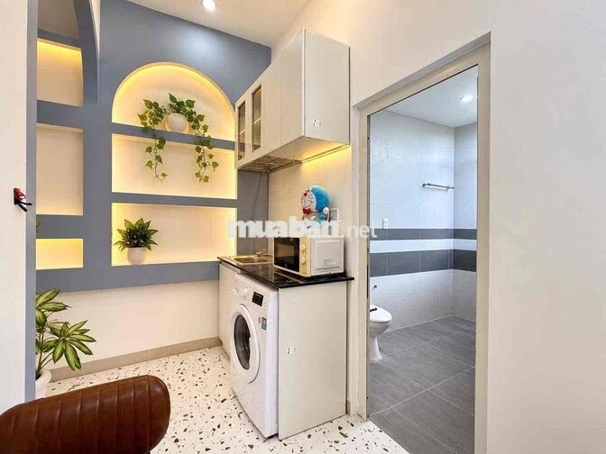 1 PHÒNG NGỦ TÁCH BẾP SIÊU ĐẸP, RỘNG RÃI NGAY NGÃ TƯ BẢY HIỀN