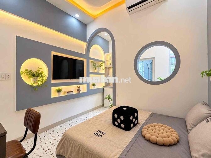1 PHÒNG NGỦ TÁCH BẾP SIÊU ĐẸP, RỘNG RÃI NGAY NGÃ TƯ BẢY HIỀN