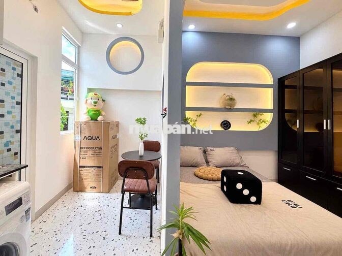 1 PHÒNG NGỦ TÁCH BẾP SIÊU ĐẸP, RỘNG RÃI NGAY NGÃ TƯ BẢY HIỀN