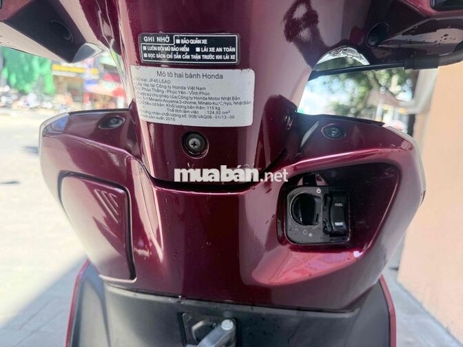 Honda Lead 125 2015 38000 km màu Đỏ