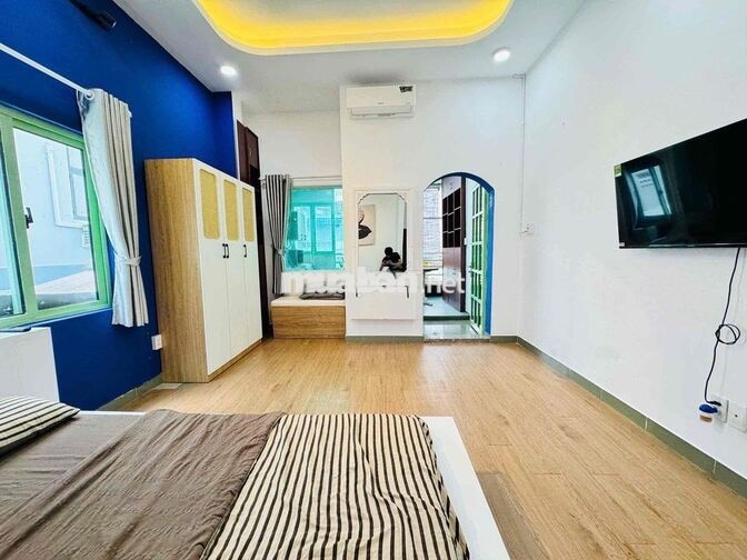 CHO THUÊ CĂN HỘ VINTAGE 1PN BAN CÔNG BỒN TẮM CỰC CHILL NGAY TRƯỜNG SA