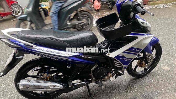 Yamaha Exciter 135 2014 màu Trắng Xanh