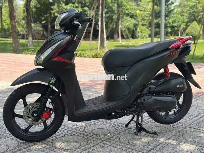 2020 Honda Vision Đen nhám khóa thông minh biển Hn