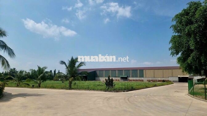 Bán kho xưởng mặt tiền đường quốc Lộ 1A ,huyện bến lức ( đất tư nhân )