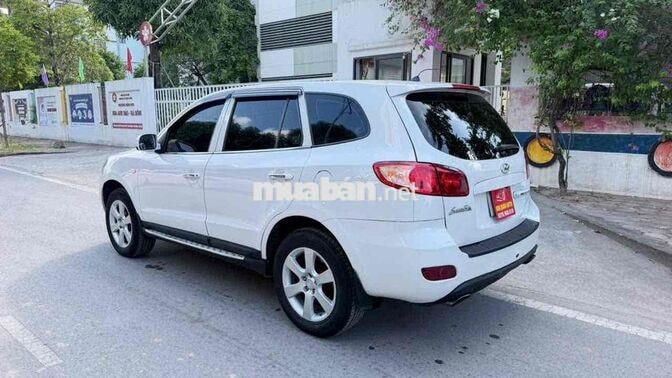 Hyundai Santa Fe 2007 Tự động Dầu 7 chỗ Trắng