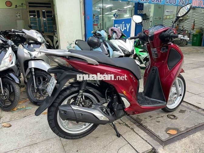 Honda SH 125 2018 màu Đỏ đã sử dụng