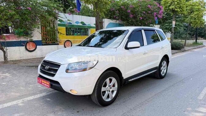 Hyundai Santa Fe 2007 Tự động Dầu 7 chỗ Trắng