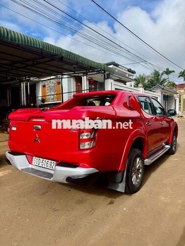 Mitsubishi Triton 2018 Số sàn 55063 km Đỏ