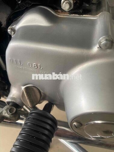 Honda SS50 49cc màu Đen Bạc